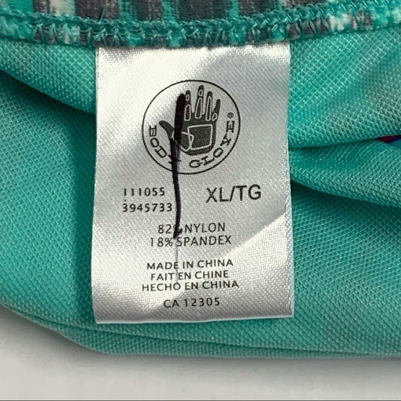 Body Glove | Size XL | Pink/White/Teal/Gray Bikini Swim Bottom NWOT - Picture 6 of 7